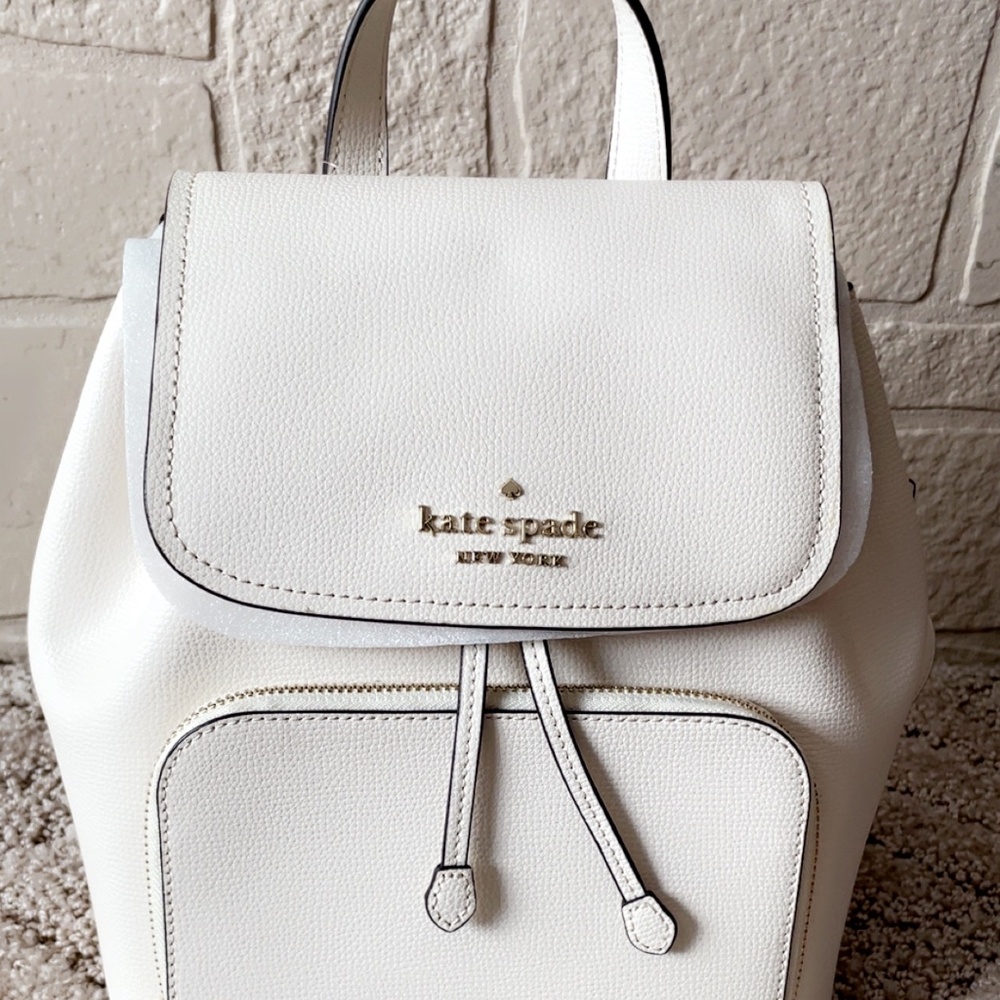 Kate Spade White Darcy Backpack